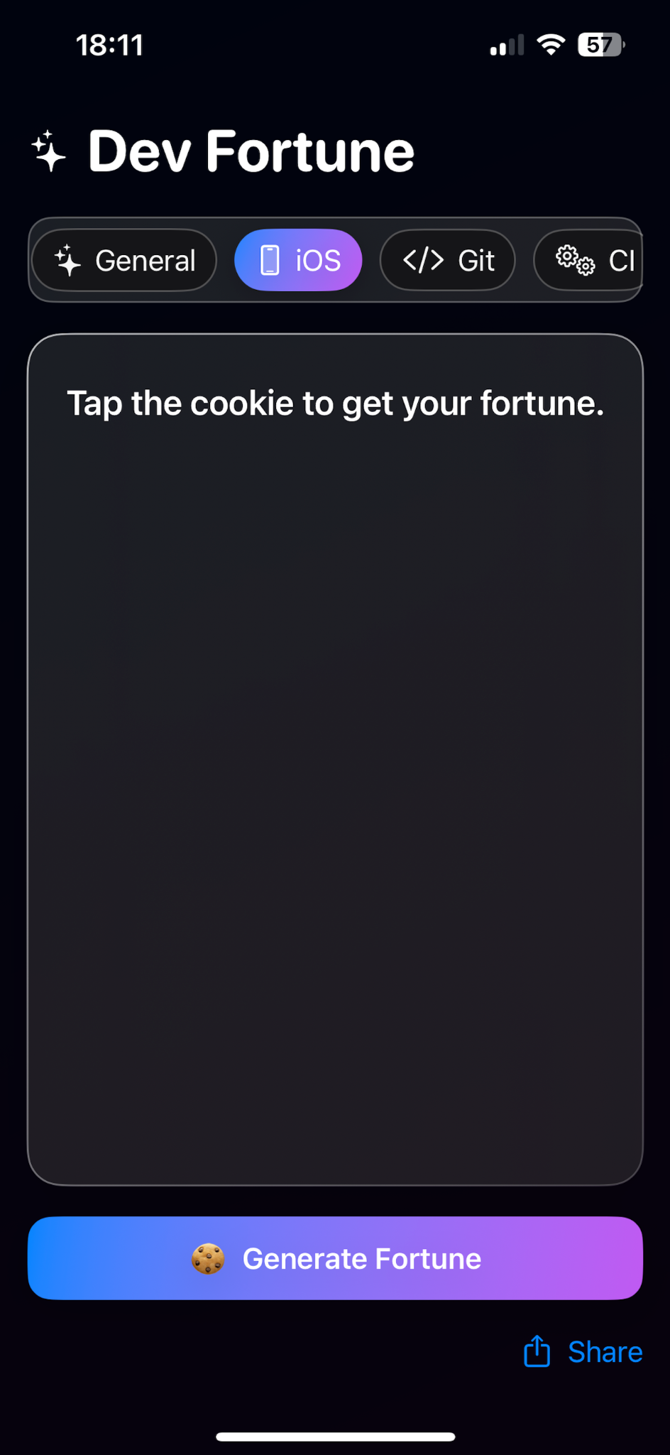 Dev Fortune screenshot 2